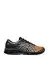 ASICS Men's Gel-Quantum 360 VII Sneaker, Black/Orange Lily, 7 UK