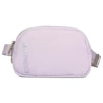 Expatrié Sac Banane Femme Violet - Milly - Petit Sac Ville en Nylon - Sac Ceinture avec Fermeture Éclair & Boucle Métallique - Sacoche Doudoune pour Festival & Sport - Crossbody Puffer Bag