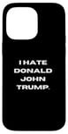 Coque pour iPhone 14 Pro Max Je déteste Donald Trump Pro Kamala Harris 2024