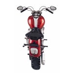 Patère Murale Vintage "Motard I" 65cm Rouge