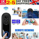 Wireless WiFi Smart Video Ring Doorbell Camera HD 1080P Night Vision Doorbell