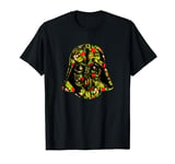 Star Wars Hawaiian Print Darth Vader Helmet T-Shirt