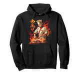 Hibachi Grill Teppanyaki Barbeque Japanese Cuisine Pullover Hoodie