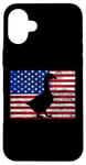 Coque pour iPhone 16 Plus Goose Vintage Farm Animal Patriotic Farmer