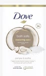 Dove Coconut and Cacao Restoring Care Bath Salts with skin-natural moisturisers