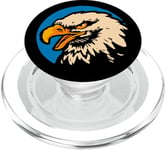 Retro Bald Eagle Bird American Animals PopSockets PopGrip for MagSafe