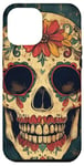 iPhone 12 Pro Max Skull Mexican Sugar Skull art Sugar skull Floral Case