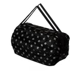 GIMIRO Sac multifonctionnel pliable pour voyage, sac à dos, sac à main, sac à bandoulière, grande capacité, sacs de courses, sacs de sport, sacs de fitness, Noir/Gris Star, Sac