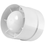 Ventilateur extracteur d'air silencieux pour salle de bain, cuisine, 10,4 cm