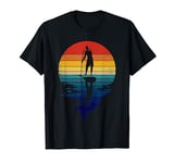 SUP Retro - Vintage Stand Up Paddling - Paddle Board T-Shirt