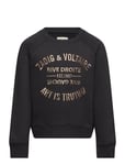 Zadig & Voltaire Kids Sweatshirt Svart