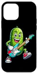 Coque pour iPhone 12 mini Guitare électrique en forme de concombre pour garçons et filles