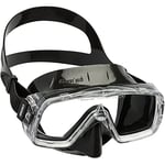 Cressi Sirena Black Scuba Diving and Snorkeling Mask - Black