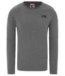 THE NORTH FACE Red Box T-Shirt TNF Medium Grey Heather XS