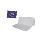 King Of Dreams - Matelas bz 140x200 Latex Naturel de densité 80 Kg/m3 et Mousse Poli Lattex Indéformable Tissu Strech trés résistant - Hauteur 15 cm