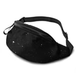 XCNGG Sac de taille en cours d'exécution Sac de taille de loisirs Sac de taille Sac de taille de mode from The Moon Belt Bag 13.7 X 5.5 inch Unisex Running Waist Packs Fashion Casual Waist Bag, Can Ho