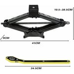 L&h-cfcahl - voiture MAX.2T cric ciseaux élévateur pour voiture/suv/mpv cliquet