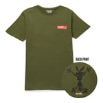 T-Shirt Looney Tunes ACME Capsule Coyote Contour - Forest Green - S - Forest Green