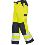 Portwest - Pantalon hv Lyon couleur : Jaune/Marine taille xl