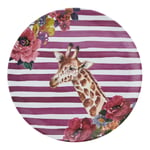 Wild at Heart Giraffe Round Tray, 36cm