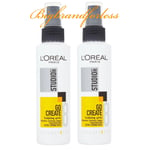 L'Oreal Studio Line Go Create Sculpting Spritz 150ml -2 pack