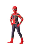 Lasten Miles Morales -asu Spider-Man, Iron Spider-Man Cosplay Halloween -setti