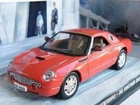 JAMES BOND FORD THUNDERBIRD DIE ANOTHER DAY CAR MODEL MINT BOXED PIERCE BROSNAN