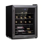 Wine Cooler Fridge Freestanding Drinks Bar Chiller Touch 42 L 16 Bottles