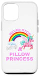 iPhone 12/12 Pro Fun Graphic-Never Stop Being A Pillow Princess Case