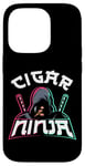 iPhone 14 Pro Cigar Smoking Ninja Vintage Cigar Ninja Case