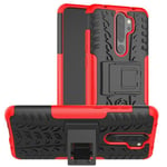 Xiaomi Redmi Note 8 Pro Heavy Duty Case Red