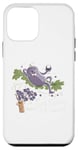 Coque pour iPhone 12 mini 100% Raisin 0% Soucis Cadeau Vigneron Humour Vin Vigne