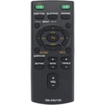 Applicable RM-ANU192 RMANU192 Télécommande de Remplacement Compatible avec Sony Soundbar HT-CT60BT HTCT60BT Remote Sub RM-ANU191