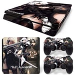 Kit De Autocollants Skin Decal Pour Console De Jeu Ps4 Slim Full Body Sekiro Sekiro Shadows Die Twice, T1tn-Ps4slim-6087