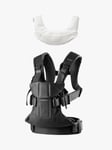 BabyBjörn Black One Baby Carrier 2018 and Teething Bib bundle