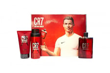 CRISTIANO RONALDO CR7 GIFT SET 100ML EDT + 150ML SHOWER GEL + 150ML BODY SPRAY