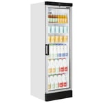 NEW TEFCOLD SINGLE GLASS DOOR DRINKS DISPLAY FRIDGE RIGHT HANDLE NEXT DAY