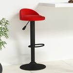 Prolenta Premium - Furniture Limited - Tabouret de bar Rouge bordeaux Velours