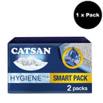 Catsan Smart Pack Cat Litter 2 Inlays Tray Liners Dust-free
