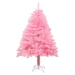 45/60Cm Konstgjord Julgran Cederträd Fire Pine Pvc Julgranar Hem Juldekorationer Nytt År Noel Navidad Gi Tåg Pink Pink 45cm