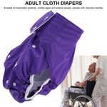 Adult Pocket Diaper Incontinence Underwear Double Rows Of Snaps For Elderly