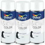 Multi Pack 3 - Peinture aérosol Color Touch Multi-Supports - Effet Metallisé Argent 400 ml Dulux Valentine