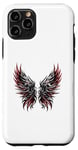 iPhone 11 Pro Black And Red Angel Wing Case