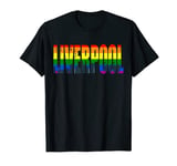 Liverpool LGBT Flag Pride Support City T-Shirt