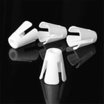 KANGIRU For 644D 744D Serger Overlocker Sewing Machine 4pcs Thread Cone Holder White Plastic Thread Spool Cone Holder