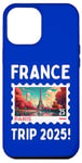 Coque pour iPhone 12 Pro Max Tour Eiffel 2025 assortie en France