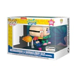 Funko Pop! Rides Deluxe: Spongebob Squarepants - Mermaid Man & Barnacle Boy with Invisible Car - Exclusivité Amazon - Figurine en Vinyle à Collectionner - Idée de Cadeau - Produits Officiels