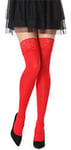 Bellivalini Collant Bas Autofixant en Microfibre Femme 60 DEN BLVFI1005 (Rouge, M/L (Taille du Fabricant: 3/4))