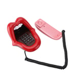 Red Tongue Telephone Last Number Redial Phone Number Storage Big Buttons User