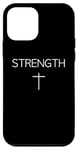 Coque pour iPhone 12 mini Force, chrétien, minimaliste, religieuse, inspirée